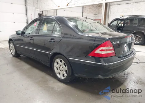 2006 Mercedes-Benz C 280 Luxury 4Matic из США, поврежденный, VIN WDBRF92H66F806667
